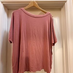 J. Jill Mauve Short Sleeve Tee